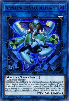 Appliancer Vacculephant - BLAR-EN040 - Ultra Rare 1st Edition Battles of Legend: Armageddon 1st Edition Singles
