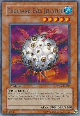 Thousand-Eyes Jellyfish - TAEV-EN082 - Rare 1st Edition Tactical Evolution [TAEV] 1st Edition Singles