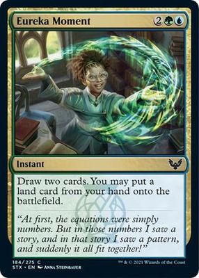 Eureka Moment 184/275 Strixhaven: School of Mages Singles(Español)