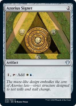 Azorius Signet 238/322 Commander 2020 Singles