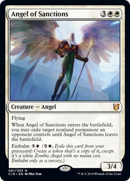 Angel of Sanctions 061/302 Commander 2019 Singles