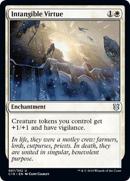 Intangible Virtue 067/302 Commander 2019 Singles