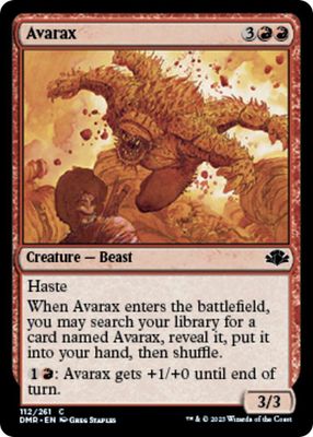 Avarax 112/261 - Dominaria Remastered (DMR)