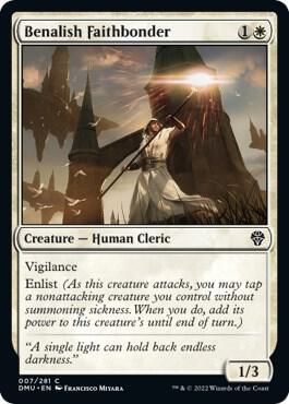 Benalish Faithbonder - Dominaria United (DMU) Dominaria United