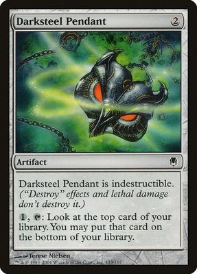 Darksteel Pendant - Darksteel (DST) Darksteel