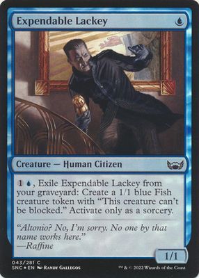 Expendable Lackey 043/281 - Foil Streets of New Capenna Foil Singles