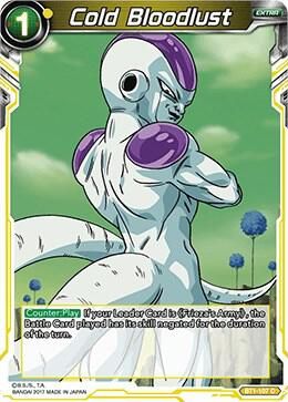 Cold Bloodlust - Galactic Battle (DBS-B01) Galactic Battle