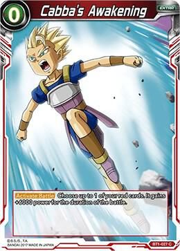 Cabba&#39;s Awakening (2017) - Galactic Battle (DBS-B01) Galactic Battle