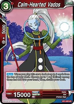 Calm-Hearted Vados - Galactic Battle (DBS-B01) Galactic Battle