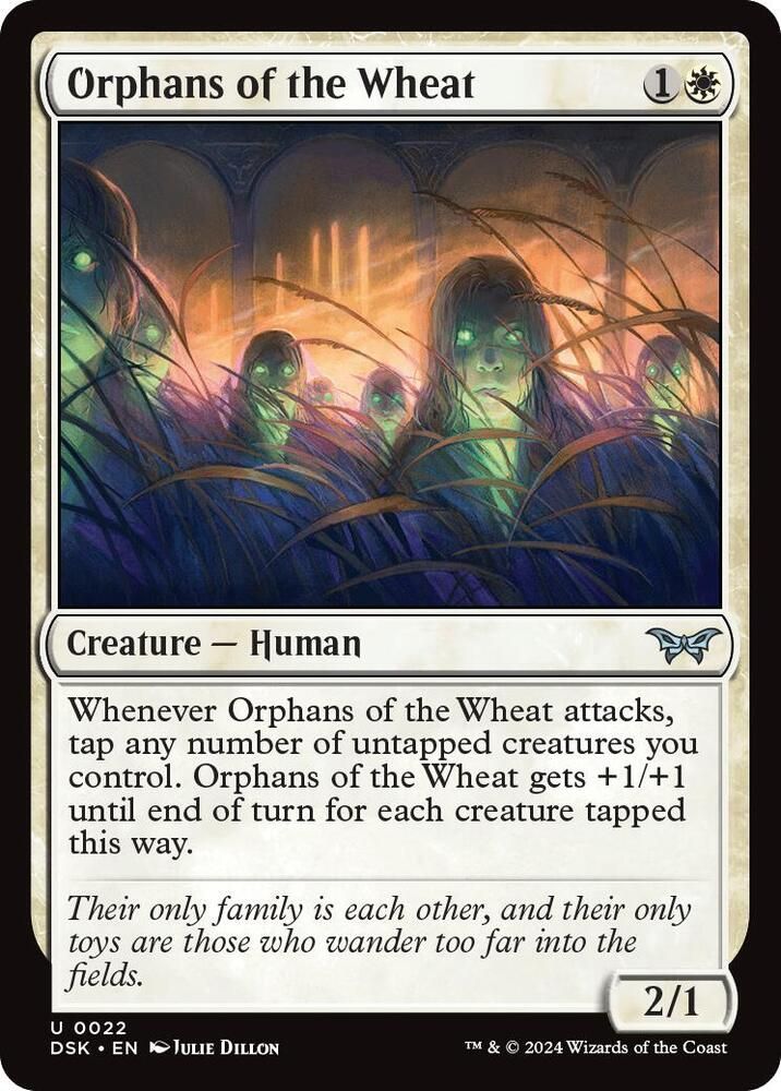 GA Orphans of the Wheat - Duskmourn: House of Horror (DSK) Duskmourn: House of Horror Foil