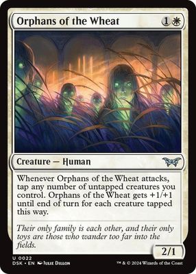 GA Orphans of the Wheat - Duskmourn: House of Horror (DSK) Duskmourn: House of Horror Foil