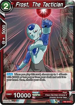 Frost, The Tactician - Tournament of Power (DBS-TB01) Tournament of Power