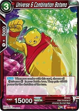 Universe 6 Combination Botamo - Tournament of Power (DBS-TB01) Tournament of Power