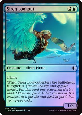 Siren Lookout 078/279 - Foil Ixalan Foil Singles