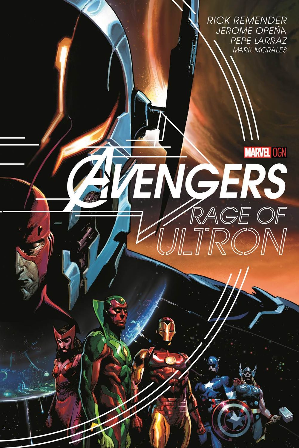 SJ1 Avengers Rage of Ultron TP Tapa Dura Marvel Comics Ingles