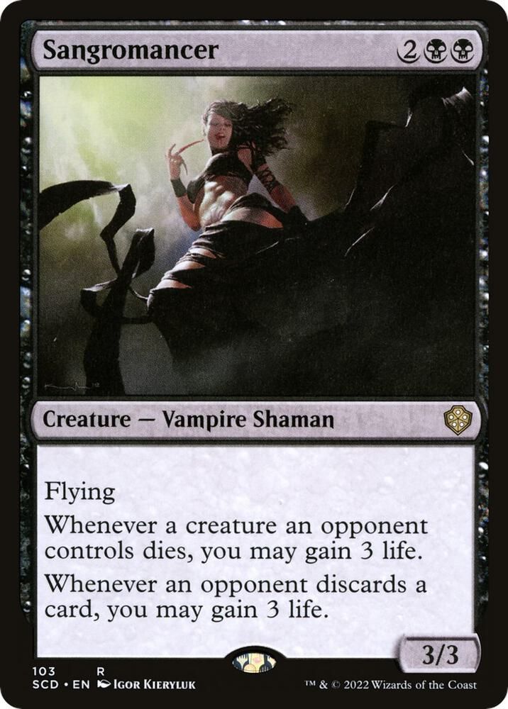 Sangromancer - Starter Commander Decks (SCD) Starter Commander Decks (Español)