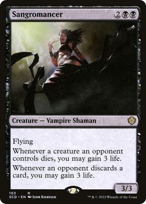 Sangromancer - Starter Commander Decks (SCD) Starter Commander Decks (Español)