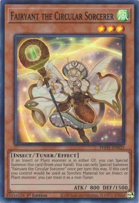 SH Fairyant the Circular Sorcerer - PHHY-EN025 - Super Rare 1st Edition Photon Hypernova 1st Edition Singles