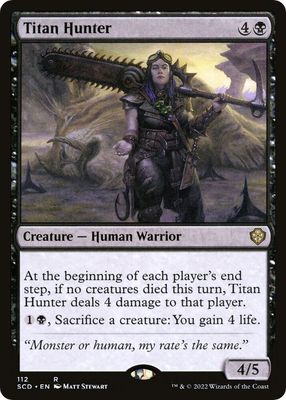 Titan Hunter - Starter Commander Decks (SCD) Starter Commander Decks (Español)
