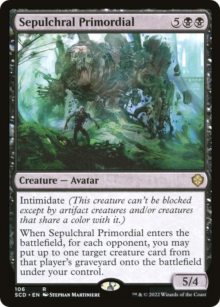 Sepulchral Primordial - Starter Commander Decks (SCD) Starter Commander Decks (Español)