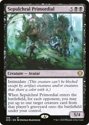Sepulchral Primordial - Starter Commander Decks (SCD) Starter Commander Decks (Español)