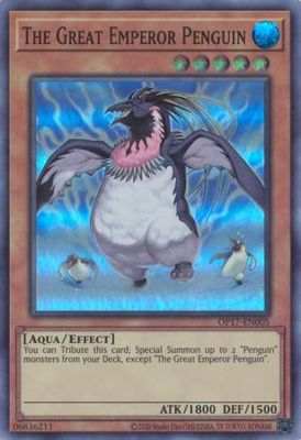 The Great Emperor Penguin - OP17-EN005 - Super Rare OTS Tournament Pack 17 (OP17) *Espanol*