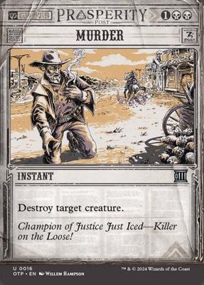 Murder 0016 Outlaws of Thunder Junction Singles