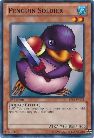 Penguin Soldier - YS12-EN015 - Common 1st Edition Starter Deck: Xyz Symphony 1st Edition Singles (espanol)