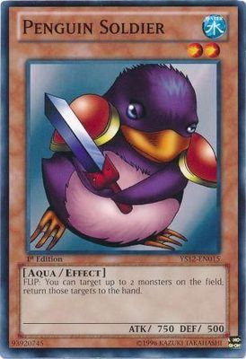 Penguin Soldier - YS12-EN015 - Common 1st Edition Starter Deck: Xyz Symphony 1st Edition Singles