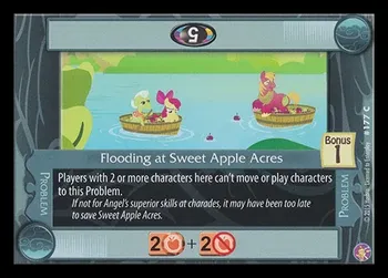 Flooding at Sweet Apple Acres My Little Pony