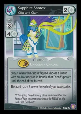 Sapphire Shores, Glitz and Glam My Little Pony