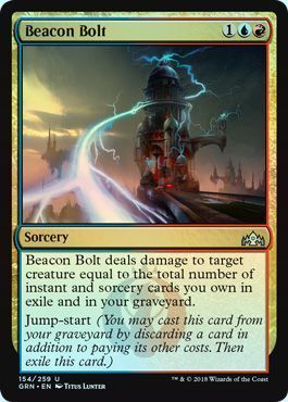 Beacon Bolt 154/259 - Foil Guilds of Ravnica Foil Singles