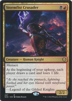 Stormfist Crusader 247 Starter Commander Decks 2022(Español)