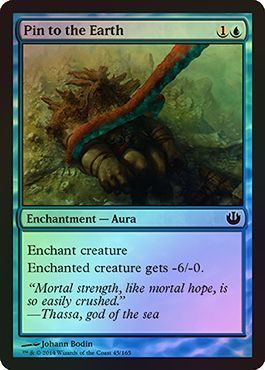 Pin to the Earth - Foil Journey Into Nyx Foil Singles