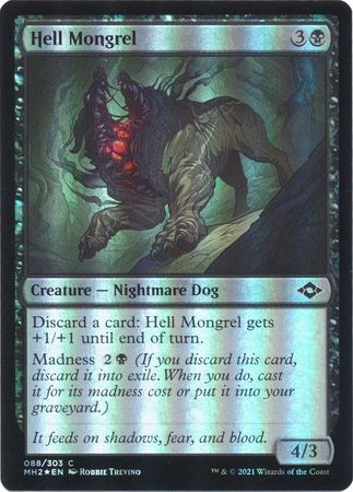 Hell Mongrel 088/303 - Foil Modern Horizons 2 Foil Singles