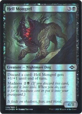 Hell Mongrel 088/303 - Foil Modern Horizons 2 Foil Singles