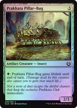 Prakhata Pillar-Bug 228/264 - Foil Kaladesh Foil Singles -español-