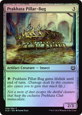 Prakhata Pillar-Bug 228/264 - Foil Kaladesh Foil Singles (Español)