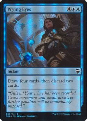 Prying Eyes 086/361 - Foil Commander Legends Foil Singles