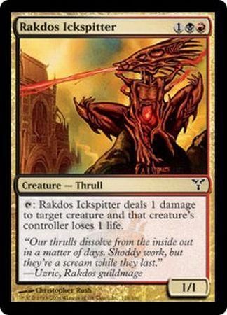 Rakdos Ickspitter Dissension Singles