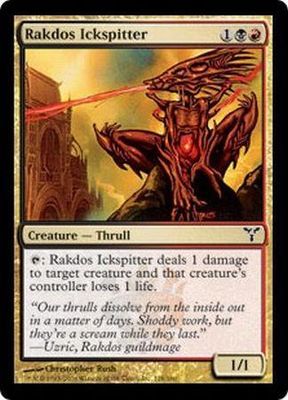 Rakdos Ickspitter Dissension Singles