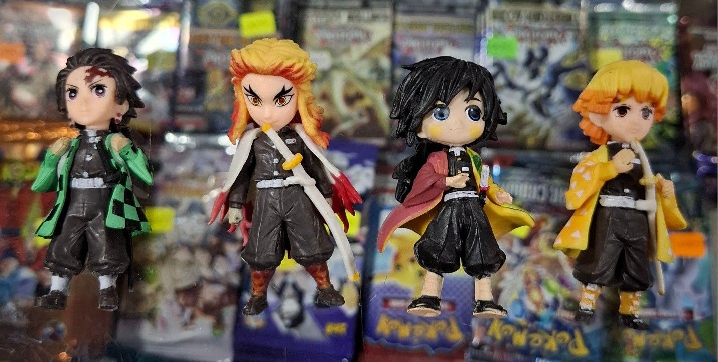 SJ2 Set Mini Figuras Demon Slayer Kimetsu No Yaiba