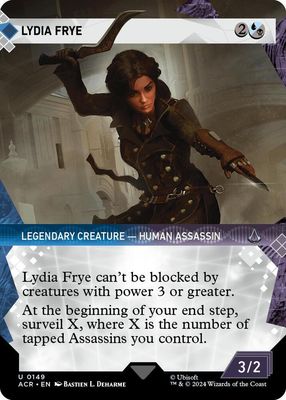Lydia Frye (Showcase) - Universes Beyond: Assassin&#39;s Creed (ACR) Universes Beyond: Assassin&#39;s Creed