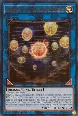 Hieratic Seal of the Heavenly Spheres - RA02-EN039 - Ultra Rare 1st Edition Rarity Collection II Singles