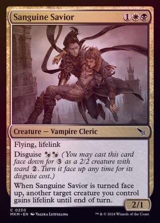 Sanguine Savior 0230 - Foil Murders at Karlov Manor Foil Singles