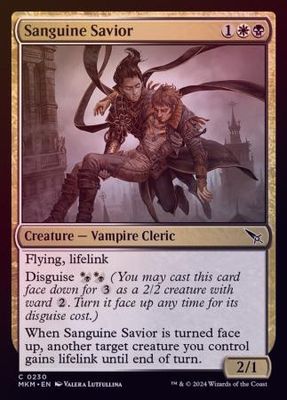 Sanguine Savior 0230 - Foil Murders at Karlov Manor Foil Singles