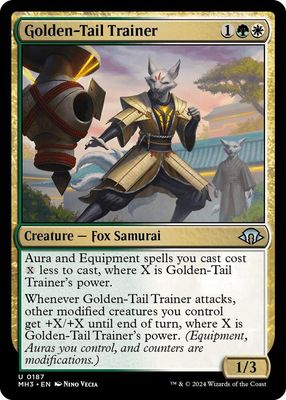 Golden-Tail Trainer - Modern Horizons 3 (MH3) Modern Horizons 3