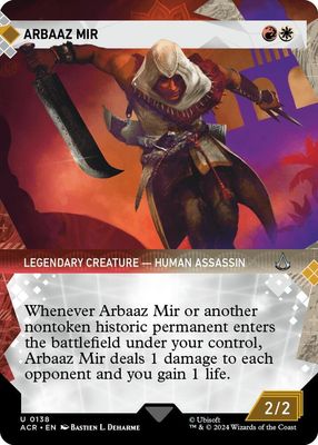 Arbaaz Mir (Showcase) - Universes Beyond: Assassin&#39;s Creed (ACR) Universes Beyond: Assassin&#39;s Creed