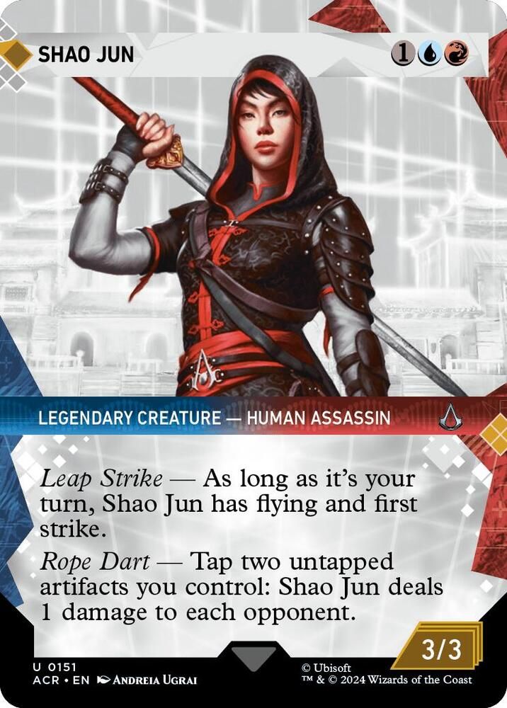 Shao Jun (Showcase) - Universes Beyond: Assassin&#39;s Creed (ACR) Universes Beyond: Assassin&#39;s Creed