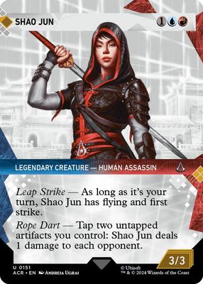 Shao Jun (Showcase) - Universes Beyond: Assassin&#39;s Creed (ACR) Universes Beyond: Assassin&#39;s Creed